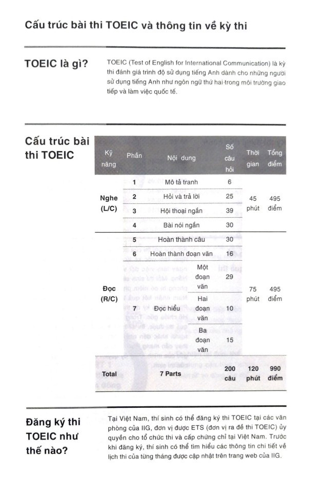 bộ ybm toeic reading 1000 - vol 1 (tái bản)
