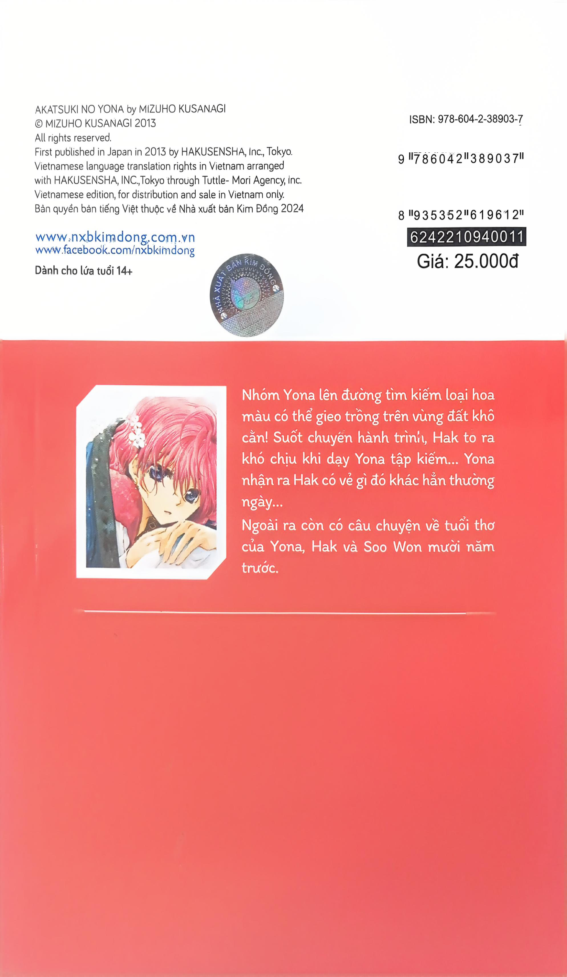 Bo
						
										
										Yona - Cong Chua Binh Minh - Tap 11 (Tai Ban 2024)