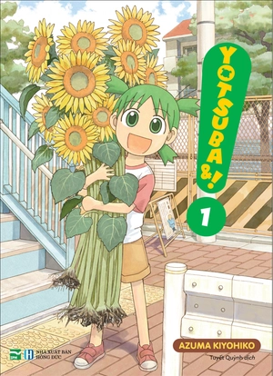 bộ yotsuba&! - tập 1 - bản đặc biệt - tặng kèm bìa áo + standee