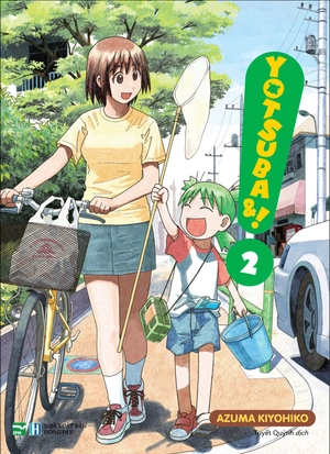 bộ yotsuba&! - tập 2 - bản đặc biệt - tặng kèm bìa áo đặc biệt + clear card