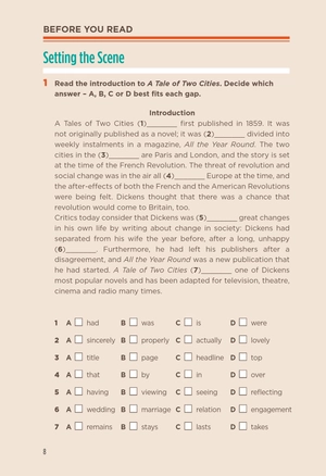 bộ young adult eli readers - a tale of two cities - stage 4 b2 - downloadable audio files