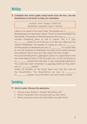 bộ young adult eli readers - gulliverℹs travel - stage 3 b1 - downloadable audio files