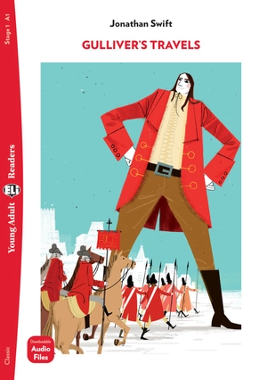 bộ young adult eli readers - gulliverℹs travel - stage 3 b1 - downloadable audio files