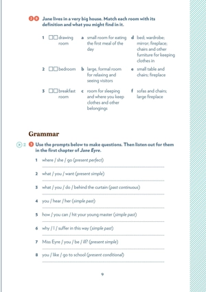 bộ young adult eli readers - jane eyre - stage 3 b1 - downloadable audio files