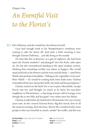 bộ young adult eli readers - mrs dalloway - stage 5 c1 - downloadable audio files