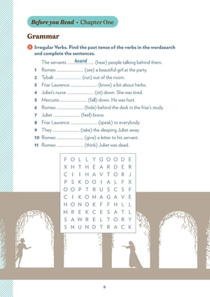 bộ young adult eli readers - romeo and juliet - stage 2 a2 - downloadable audio files