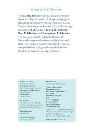 bộ young adult eli readers - romeo and juliet - stage 2 a2 - downloadable audio files