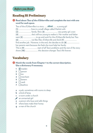 bộ young adult eli readers - tess of the dℹurbervilles - stage 3 b1 - downloadable audio files