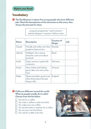 bộ young adult eli readers - the earthkeepers - stage 3 b1 - downloadable audio files