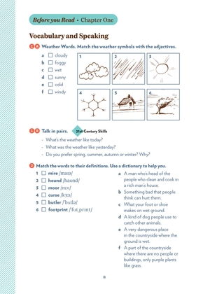 bộ young adult eli readers -the hound of the baskervilles - stage 1 a1 - downloadable audio files