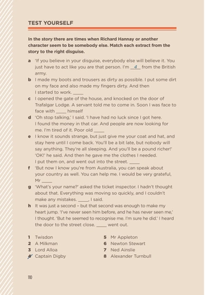 bộ young adult eli readers - the thirty-nine steps - stage 2 a2 - downloadable audio files