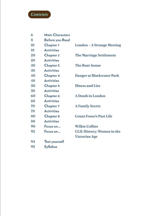 bộ young adult eli readers - the woman in white - stage 3 b1 - downloadable audio files