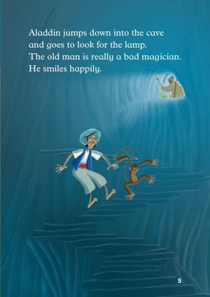 bộ young eli readers - aladdin and the magic lamp - stage 1 below a1 - downloadable multimedia
