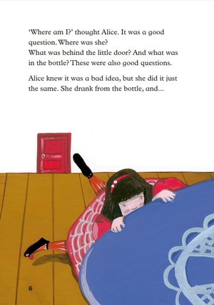 bộ young eli readers - alice in wonderland - stage 4 a2 - downloadable multimedia