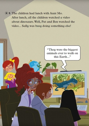 bộ young eli readers - dr domuch and the dinosaur egg - stage 3 a1.1 - downloadable audio files