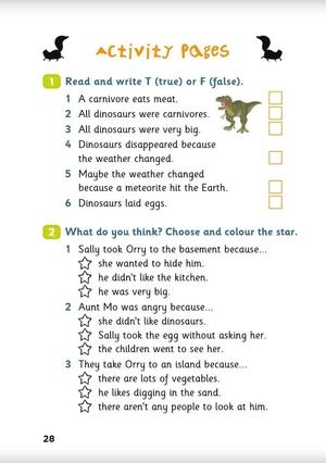 bộ young eli readers - dr domuch and the dinosaur egg - stage 3 a1.1 - downloadable audio files