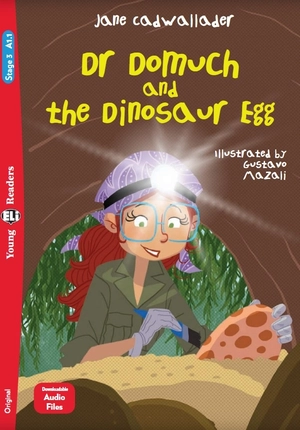 bộ young eli readers - dr domuch and the dinosaur egg - stage 3 a1.1 - downloadable audio files