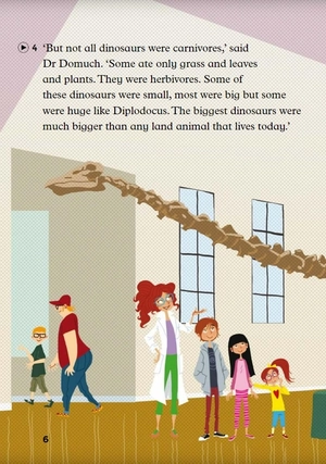 bộ young eli readers - dr domuch and the dinosaur egg - stage 3 a1.1 - downloadable audio files