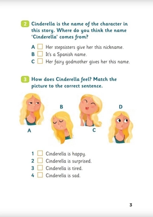 bộ young eli readers - fairy tales: cinderella - stage 3 a1.1 - downloadable multimedia