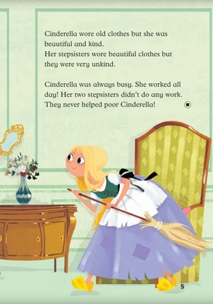 bộ young eli readers - fairy tales: cinderella - stage 3 a1.1 - downloadable multimedia