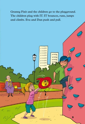 bộ young eli readers - granny fixit and the video game - stage 1 below a1 - downloadable multimedia