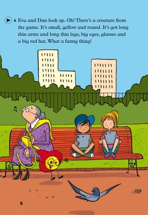 bộ young eli readers - granny fixit and the video game - stage 1 below a1 - downloadable multimedia