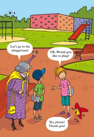 bộ young eli readers - granny fixit and the video game - stage 1 below a1 - downloadable multimedia