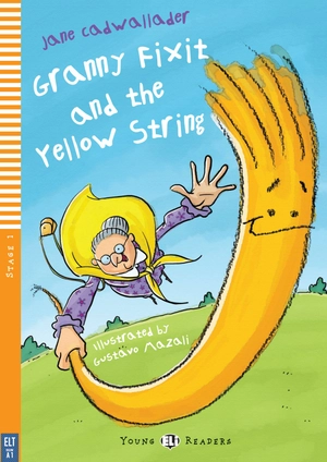 bộ young eli readers - granny fixit and the yellow string - stage 1 below a1 - downloadable multimedia