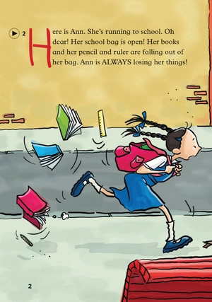 bộ young eli readers - granny fixit and the yellow string - stage 1 below a1 - downloadable multimedia