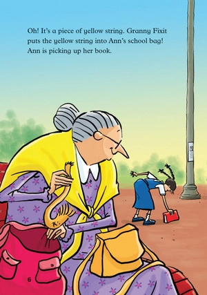 bộ young eli readers - granny fixit and the yellow string - stage 1 below a1 - downloadable multimedia