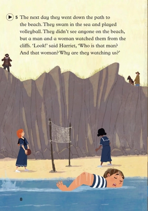 bộ young eli readers - harriet holmes and the pirate treasure - stage 2 a2 - downloadable multimedia