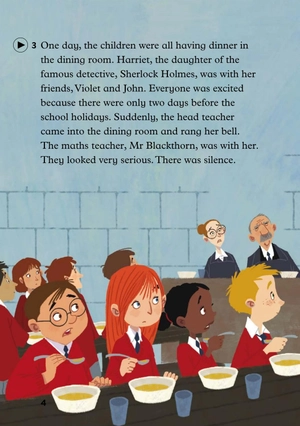 bộ young eli readers - harriet holmes and the portrait - stage 4 a2 - downloadable multimedia
