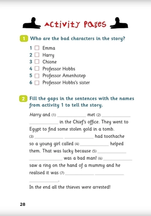bộ young eli readers - harry and an electrical problem - stage 4 a2 - downloadable multimedia