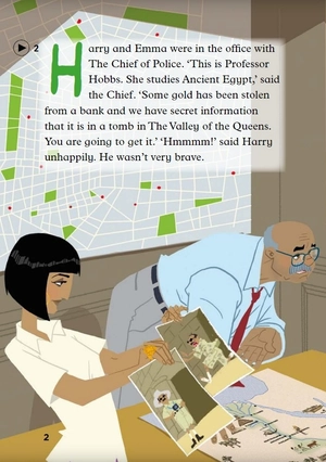 bộ young eli readers - harry and an electrical problem - stage 4 a2 - downloadable multimedia