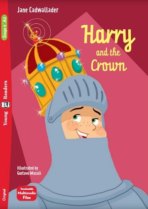 bộ young eli readers - harry and the crown - stage 4 a2 - downloadable multimedia