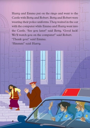 bộ young eli readers - harry and the crown - stage 4 a2 - downloadable multimedia