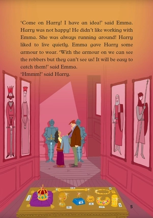 bộ young eli readers - harry and the crown - stage 4 a2 - downloadable multimedia