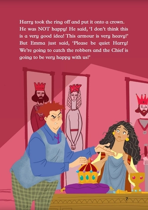 bộ young eli readers - harry and the crown - stage 4 a2 - downloadable multimedia