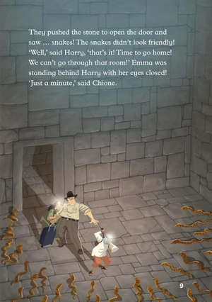 bộ young eli readers - harry and the egyptian tomb - stage 4 a2 - downloadable multimedia