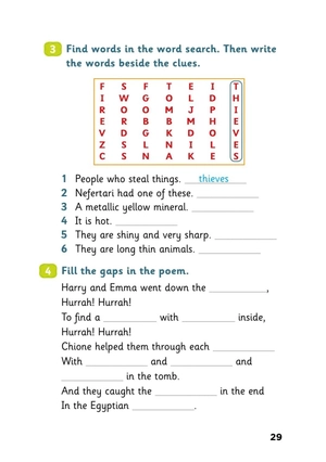 bộ young eli readers - harry and the egyptian tomb - stage 4 a2 - downloadable multimedia