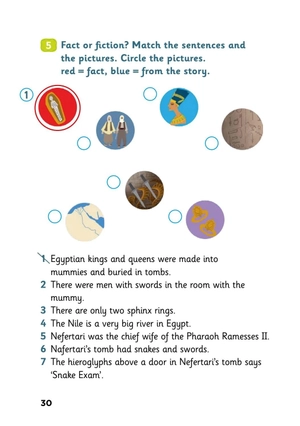 bộ young eli readers - harry and the egyptian tomb - stage 4 a2 - downloadable multimedia