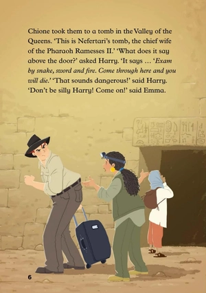 bộ young eli readers - harry and the egyptian tomb - stage 4 a2 - downloadable multimedia
