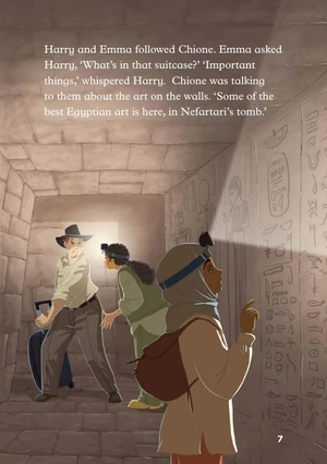 bộ young eli readers - harry and the egyptian tomb - stage 4 a2 - downloadable multimedia