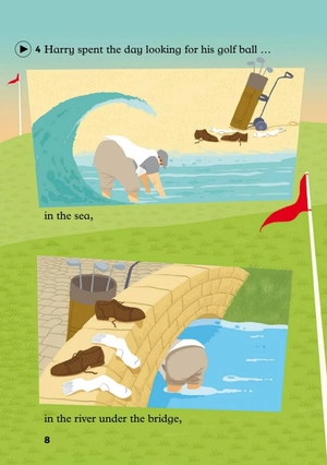 bộ young eli readers - harry and the sports competition - stage 4 a2 - downloadable multimedia