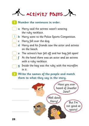 bộ young eli readers - harry and the sports competition - stage 4 a2 - downloadable multimedia