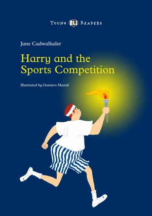 bộ young eli readers - harry and the sports competition - stage 4 a2 - downloadable multimedia