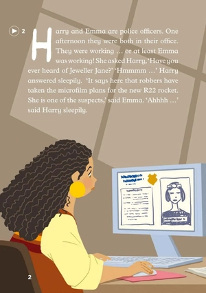 bộ young eli readers - harry and the sports competition - stage 4 a2 - downloadable multimedia