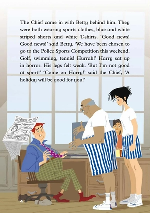 bộ young eli readers - harry and the sports competition - stage 4 a2 - downloadable multimedia