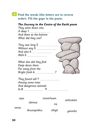 bộ young eli readers - journey to the centre of the earth - stage 4 a2 - downloadable audio files