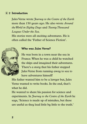 bộ young eli readers - journey to the centre of the earth - stage 4 a2 - downloadable audio files